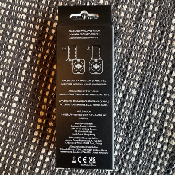 NEW Coach Apple Watch Strap Band Blue - Picture 5 of 10